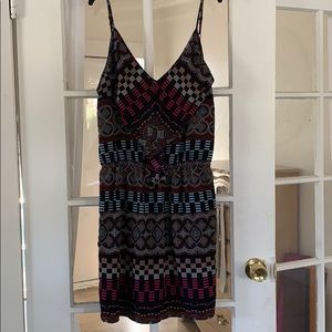 Mid length spaghetti strap dress